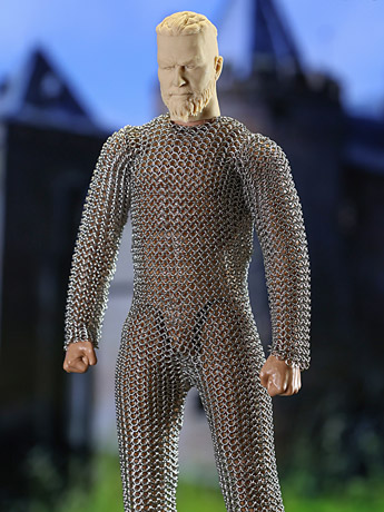 Stainless Steel Whole Body Chainmail (Male) 1/6 Scale Accessory Gallery Image 2