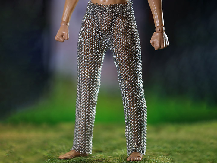Stainless Steel Chainmail Pants (Male) 1/6 Scale Accessory Gallery Image 1