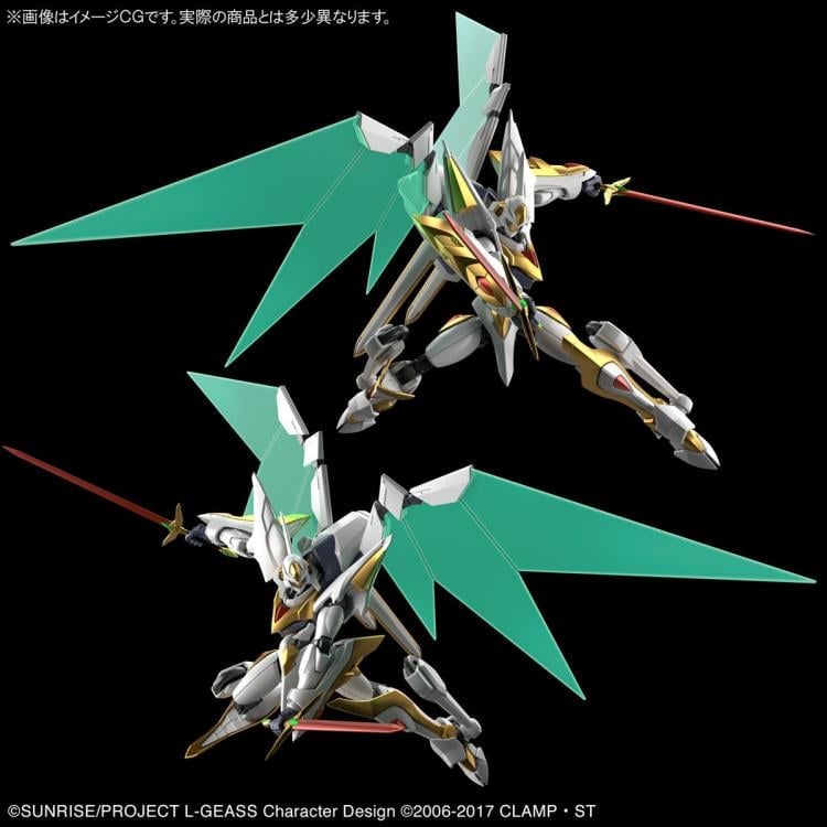 Code Geass HG Z-01Z Lancelot Albion 1/35 Scale Model Kit Gallery Image 9