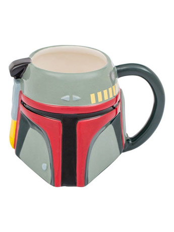 Star Wars Boba Fett Sculpted Ceramic Mug Gallery Image 2