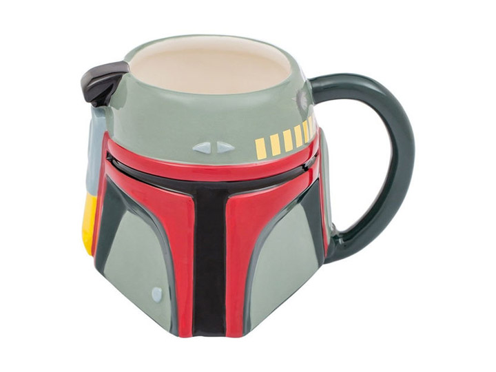 Star Wars Boba Fett Sculpted Ceramic Mug Gallery Image 1