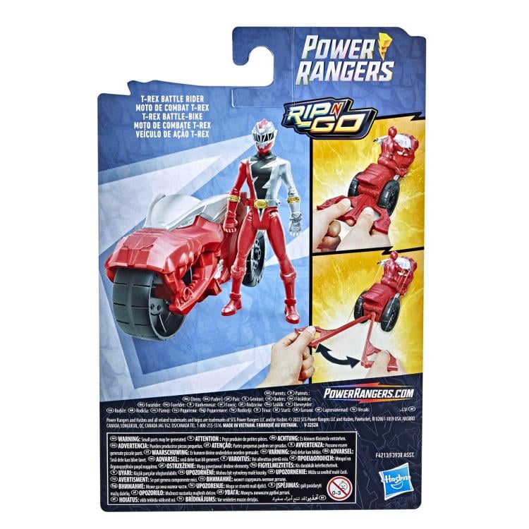 Power Rangers Dino Fury Rip N Go T-Rex Battle Rider Gallery Image 11