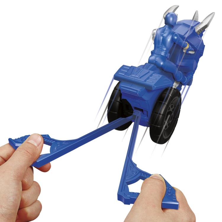 Power Rangers Dino Fury Rip N Go Tricera Battle Rider Gallery Image 6