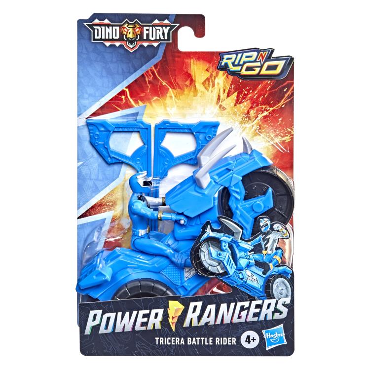 Power Rangers Dino Fury Rip N Go Tricera Battle Rider Gallery Image 11