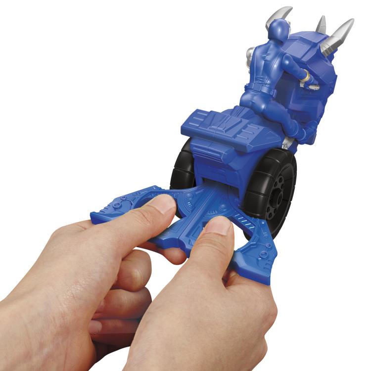 Power Rangers Dino Fury Rip N Go Tricera Battle Rider Gallery Image 7