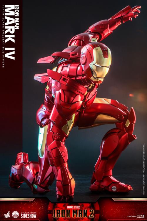 Iron Man 2 QS020 Iron Man 1/4 Scale Collectible Figure Gallery Image 6