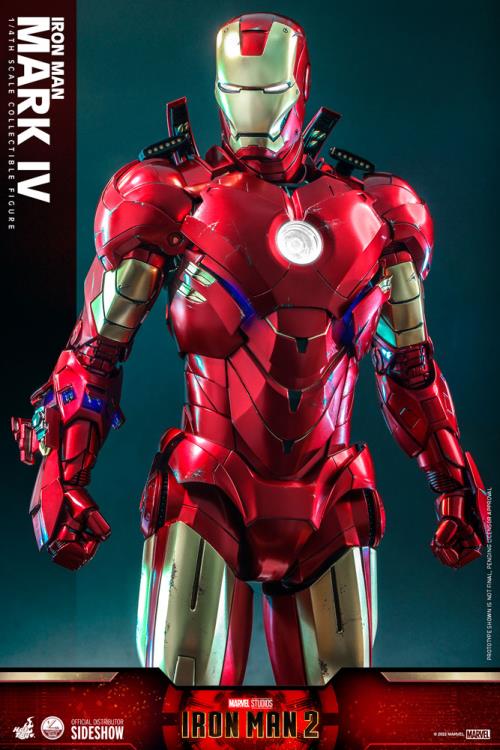 Iron Man 2 QS020 Iron Man 1/4 Scale Collectible Figure Gallery Image 5