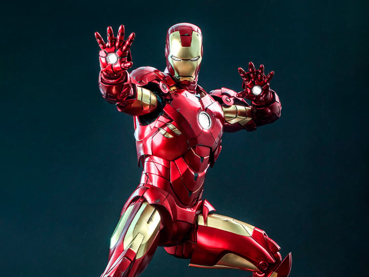Iron Man 2 QS020 Iron Man 1/4 Scale Collectible Figure Gallery Image 1