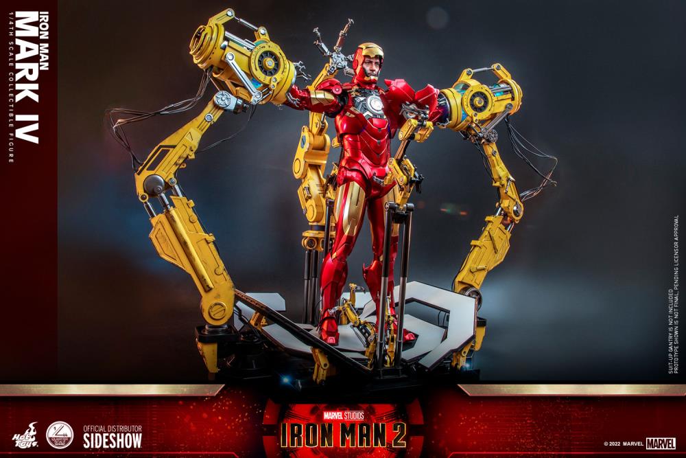 Iron Man 2 QS020 Iron Man 1/4 Scale Collectible Figure Gallery Image 14