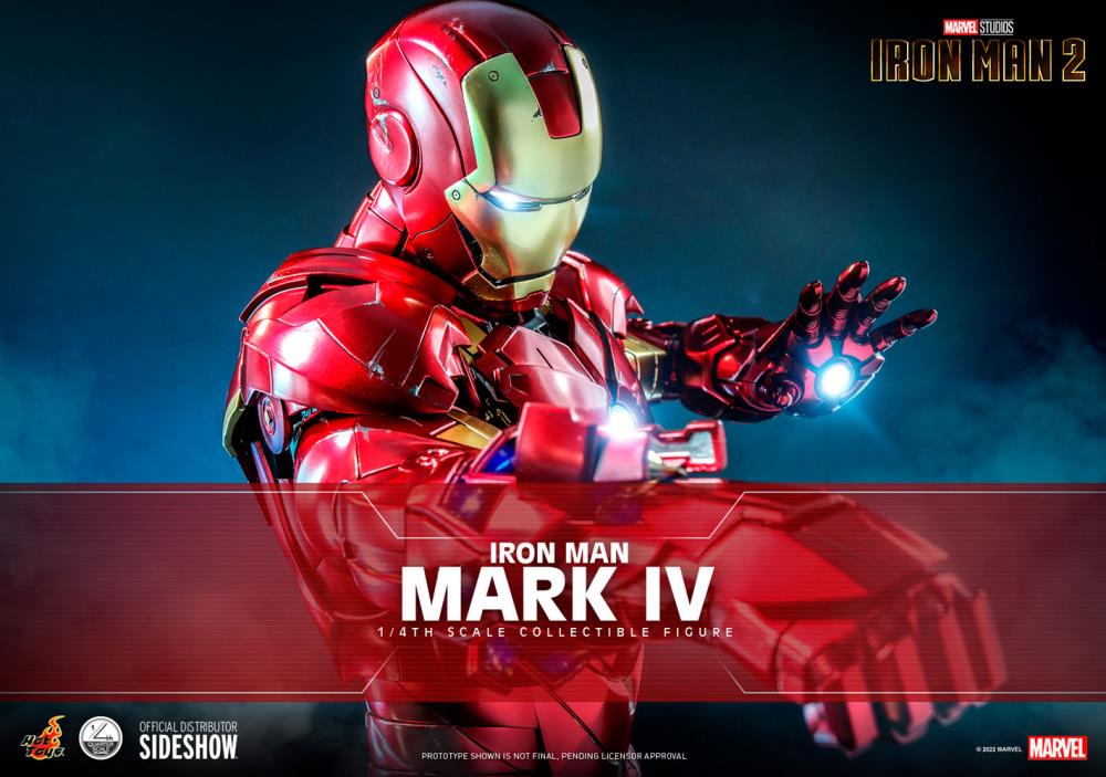 Iron Man 2 QS020 Iron Man 1/4 Scale Collectible Figure Gallery Image 10