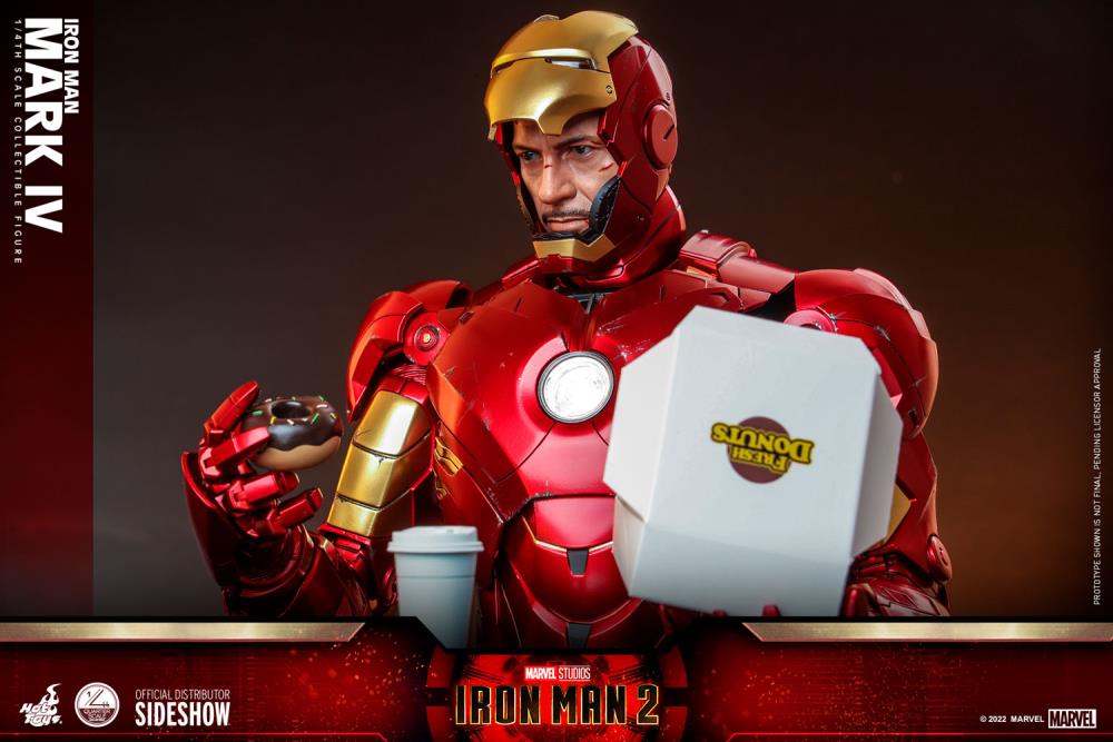 Iron Man 2 QS020 Iron Man 1/4 Scale Collectible Figure Gallery Image 9