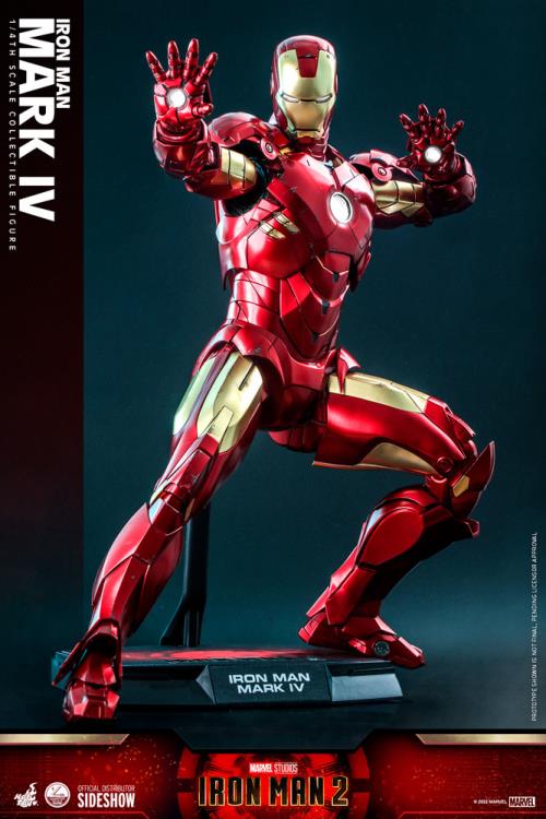 Iron Man 2 QS020 Iron Man 1/4 Scale Collectible Figure Gallery Image 4