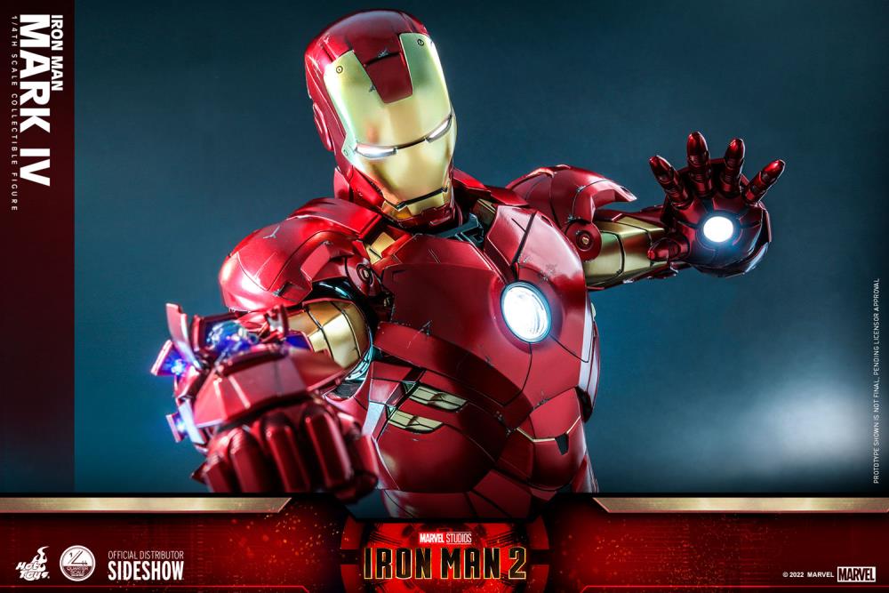 Iron Man 2 QS020 Iron Man 1/4 Scale Collectible Figure Gallery Image 11
