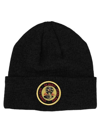 Cobra Kai Woven Patch Beanie Gallery Image 2