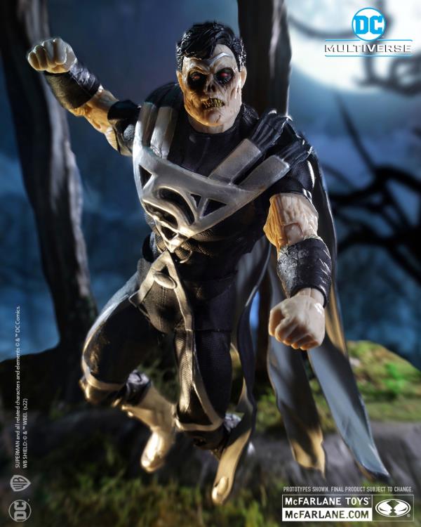 Blackest Night DC Multiverse Superman (Black Lantern) Action Figure (Collect to Build: Atrocitus) Gallery Image 3