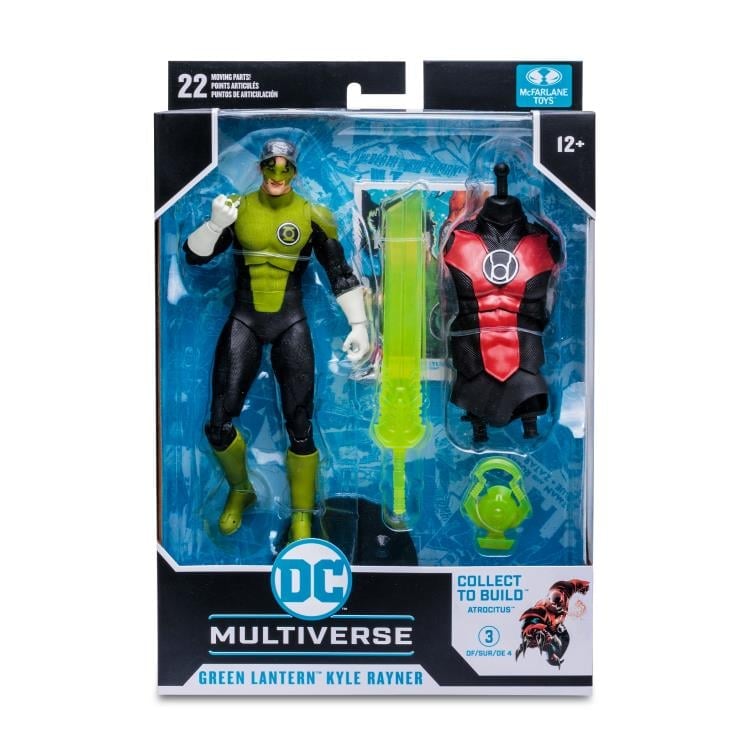 Blackest Night DC Multiverse Green Lantern (Kyle Rayner) Action Figure (Collect to Build: Atrocitus) Gallery Image 11