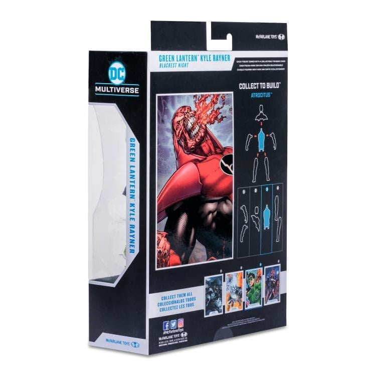 Blackest Night DC Multiverse Green Lantern (Kyle Rayner) Action Figure (Collect to Build: Atrocitus) Gallery Image 13