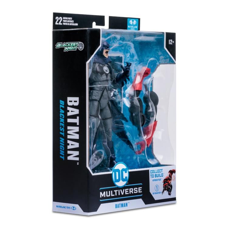 Blackest Night DC Multiverse Batman (Black Lantern) Action Figure (Collect to Build: Atrocitus) Gallery Image 12