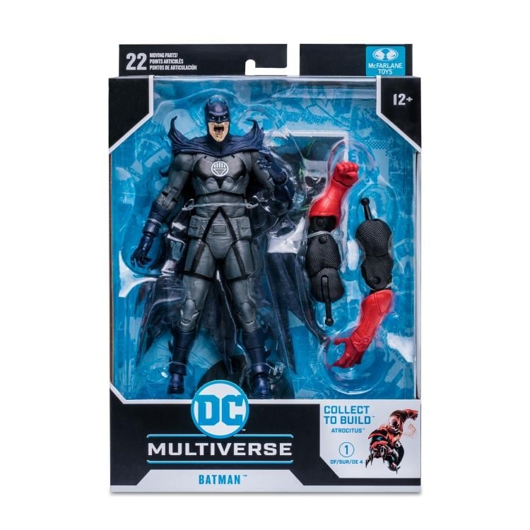 Blackest Night DC Multiverse Batman (Black Lantern) Action Figure (Collect to Build: Atrocitus) Gallery Image 11