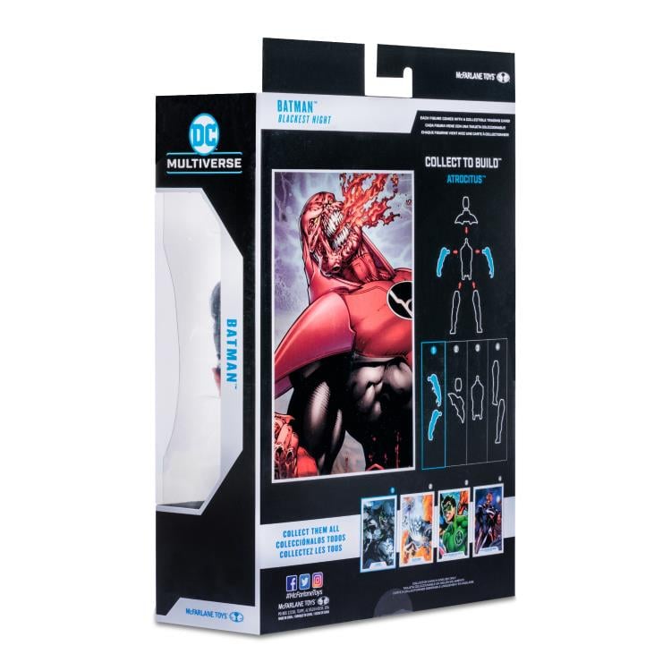 Blackest Night DC Multiverse Batman (Black Lantern) Action Figure (Collect to Build: Atrocitus) Gallery Image 13