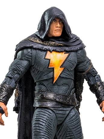 Black Adam DC Multiverse Black Adam (Cloak) Action Figure Gallery Image 2