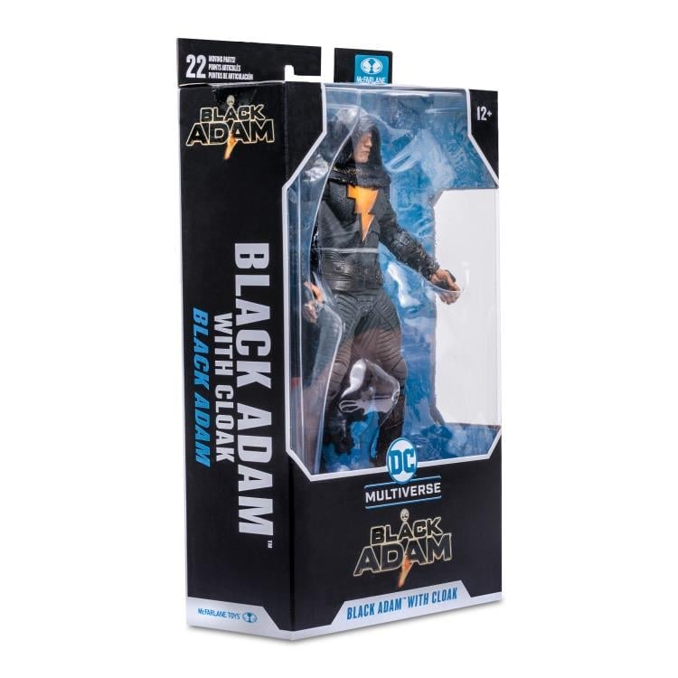 Black Adam DC Multiverse Black Adam (Cloak) Action Figure Gallery Image 11