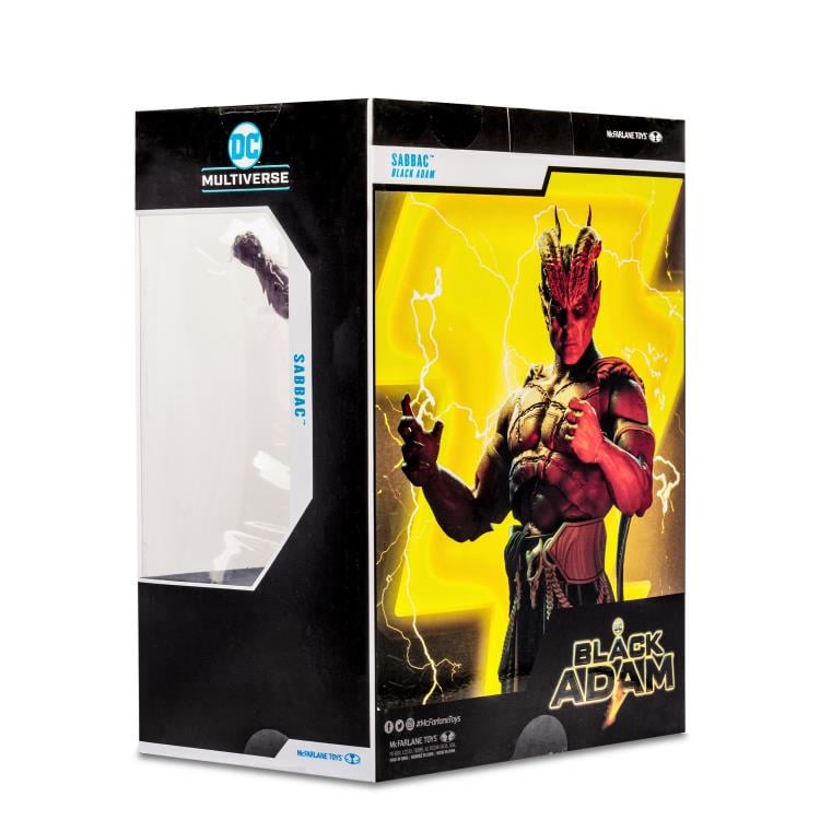 Black Adam DC Multiverse Sabbac Mega Action Figure Gallery Image 12