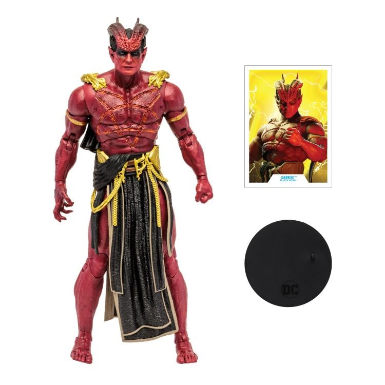 Black Adam DC Multiverse Sabbac Mega Action Figure Gallery Image 9