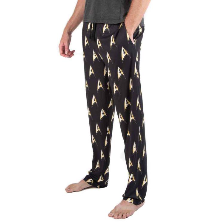 Star Trek Enterprise Logo AOP Sleep Pants Gallery Image 3