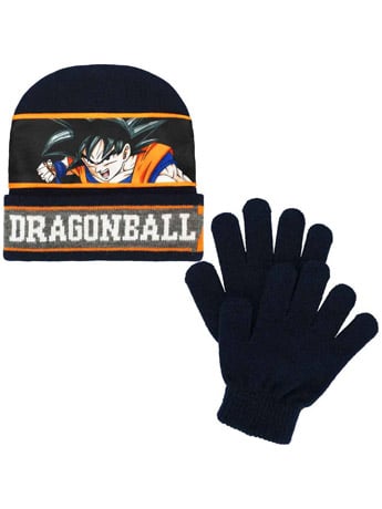 Dragon Ball Z Youth Beanie & Gloves Combo Gallery Image 2