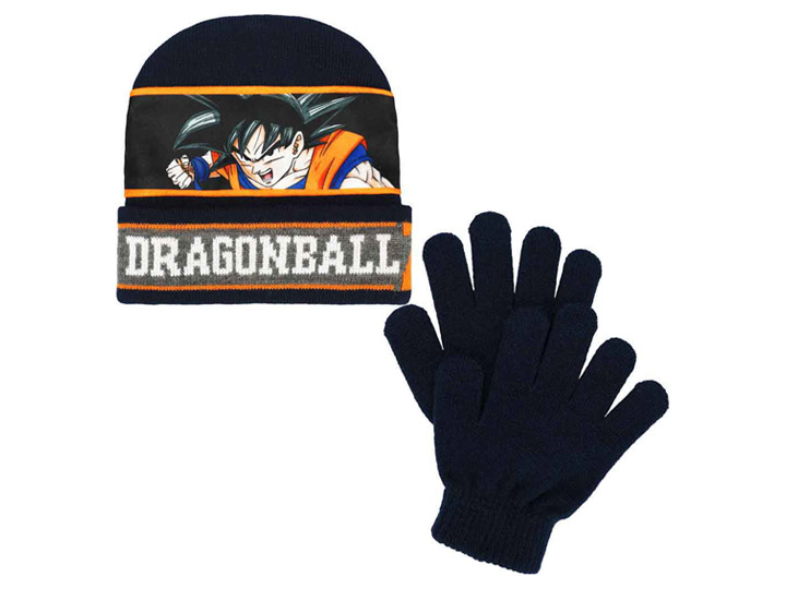 Dragon Ball Z Youth Beanie & Gloves Combo Gallery Image 1