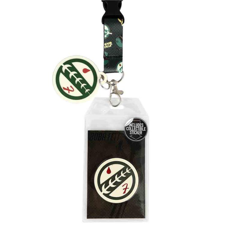 Star Wars Boba Fett Lanyard Gallery Image 5