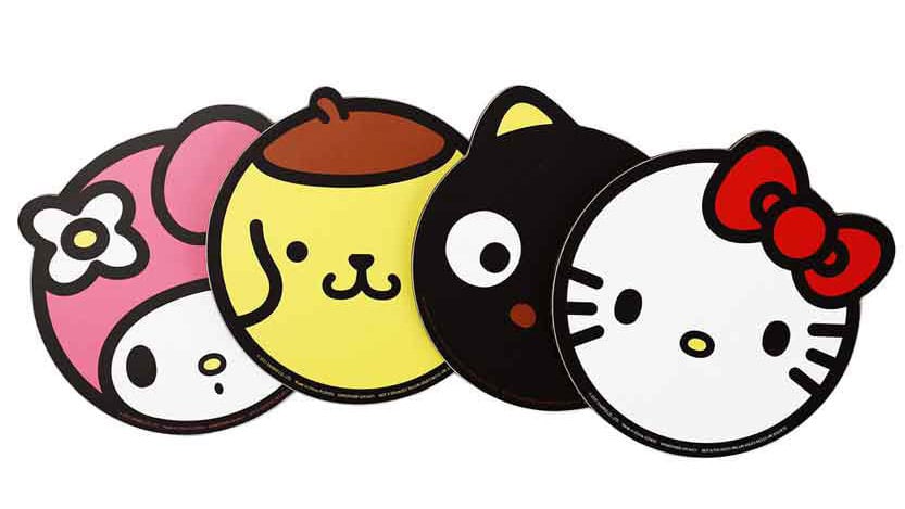 Hello Kitty and Friends Character Set of 4 Coasters Gallery Image 3
