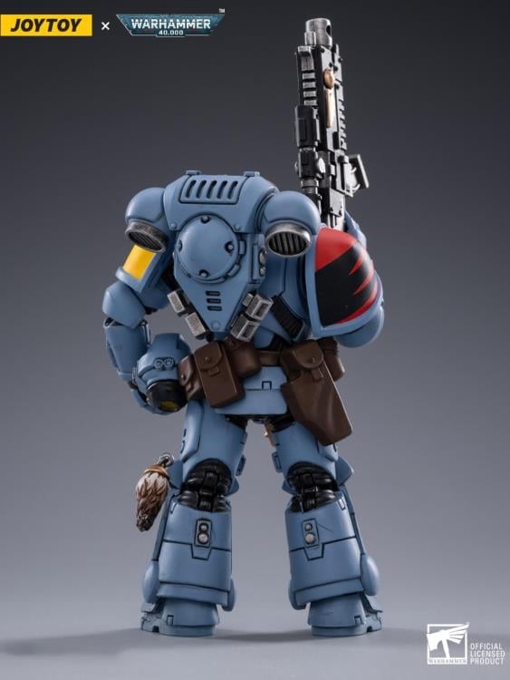 Warhammer 40K Space Wolves Battle Hunter Pack Box of 4 1/18 Scale Figures Gallery Image 8