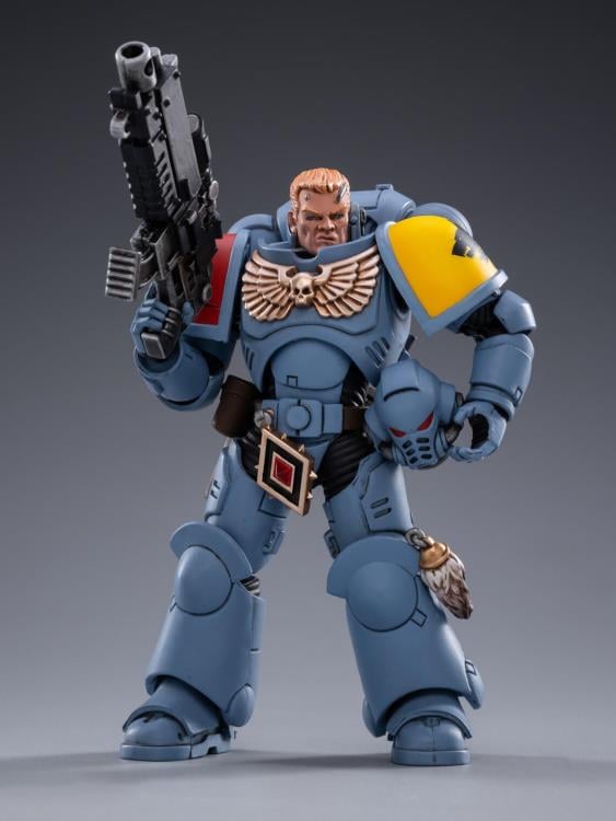 Warhammer 40K Space Wolves Battle Hunter Pack Box of 4 1/18 Scale Figures Gallery Image 9