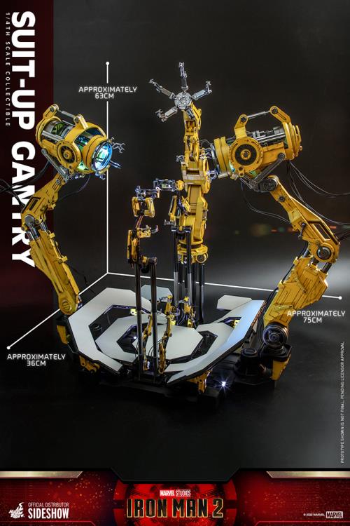 Iron Man 2 Suit-Up Gantry 1/4 Scale Accessory Gallery Image 5