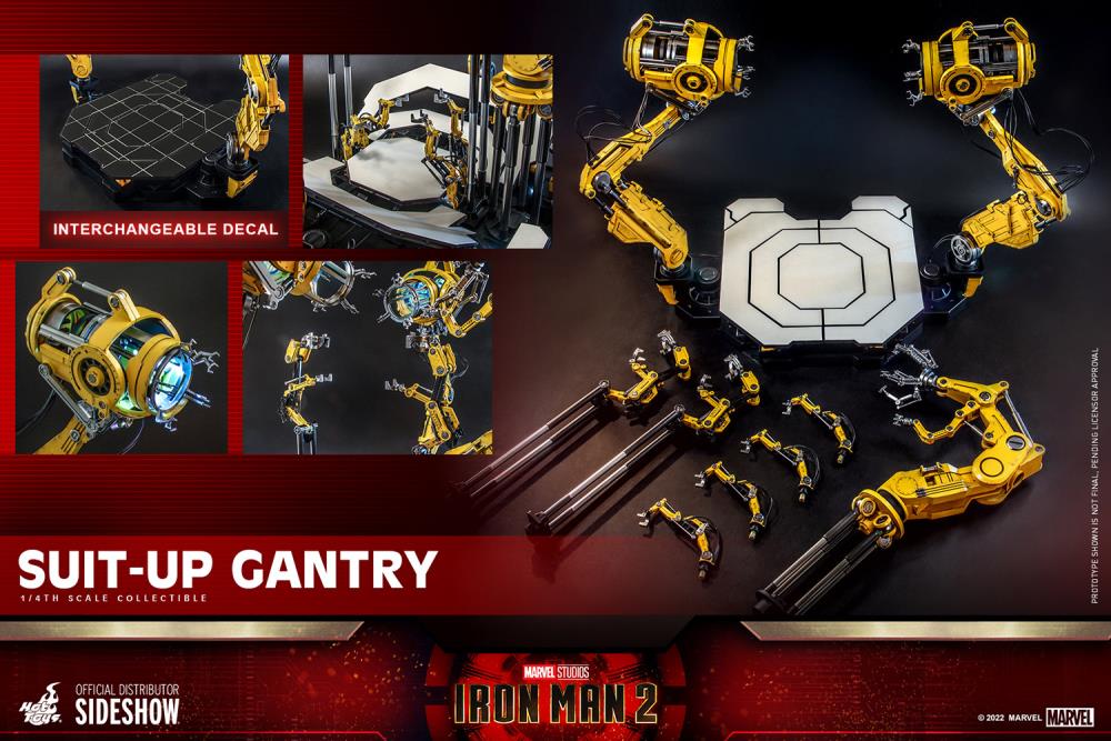 Iron Man 2 Suit-Up Gantry 1/4 Scale Accessory Gallery Image 9