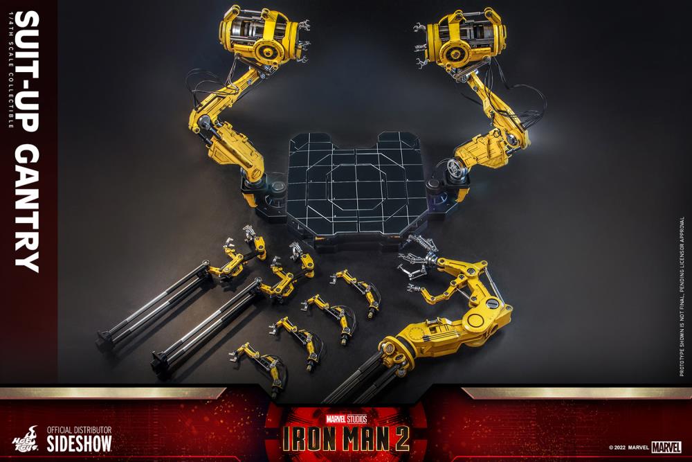 Iron Man 2 Suit-Up Gantry 1/4 Scale Accessory Gallery Image 8
