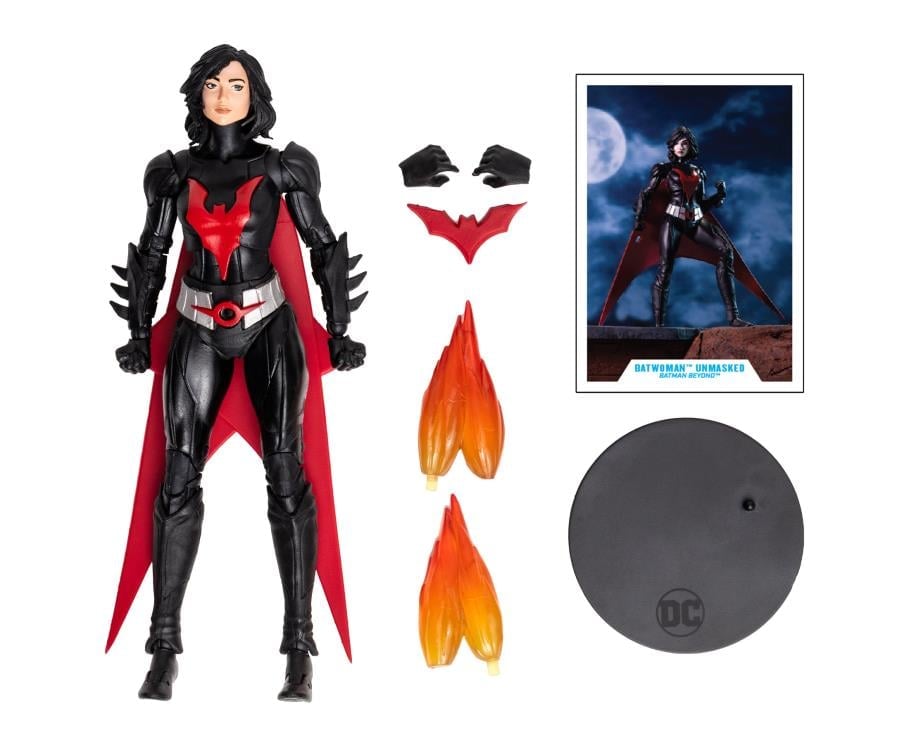 Batman Beyond DC Multiverse Batwoman (Unmasked) Action Figure Gallery Image 9