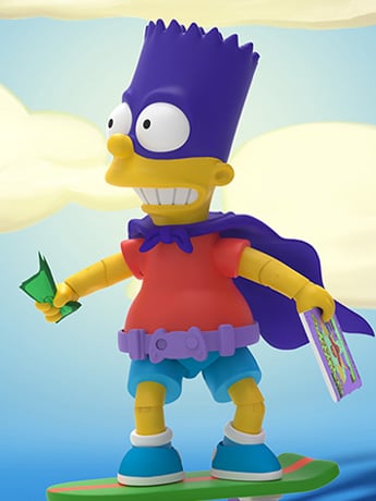 The Simpsons ULTIMATES! Bartman Action Figure Gallery Image 2