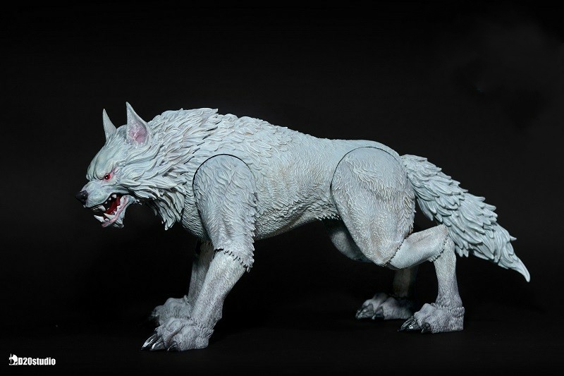 White Giant Wolf (Standard Ver.) 1/12 Scale Figure Gallery Image 4