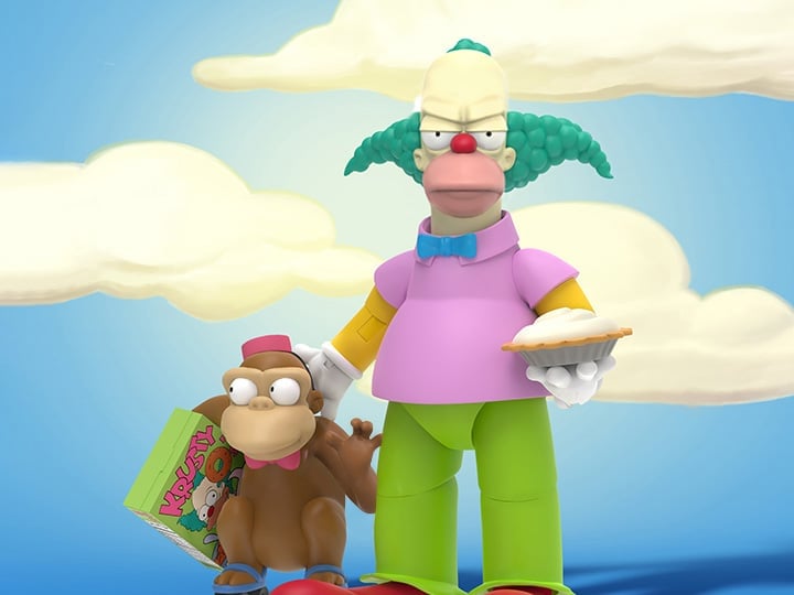 The Simpsons ULTIMATES! Krusty The Clown Action Figure Gallery Image 1