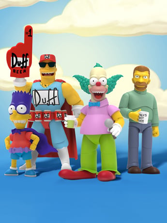 The Simpsons ULTIMATES! Wave 2 Set of 4 Action Figures Gallery Image 2