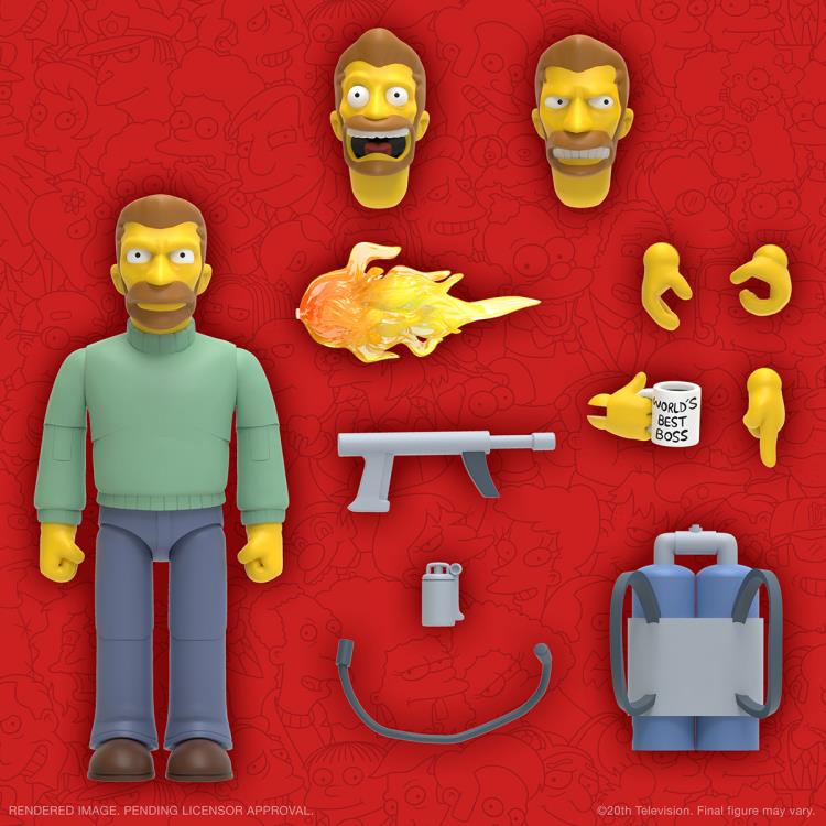 The Simpsons ULTIMATES! Wave 2 Set of 4 Action Figures Gallery Image 13
