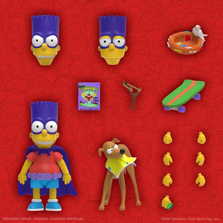 The Simpsons ULTIMATES! Wave 2 Set of 4 Action Figures Gallery Image 4