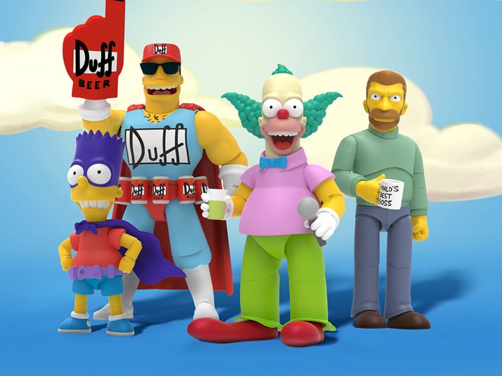 The Simpsons ULTIMATES! Wave 2 Set of 4 Action Figures