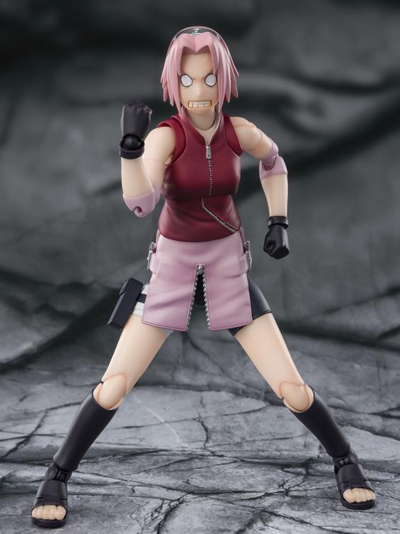 Naruto: Shippuden S.H.Figuarts Sakura Haruno (Inheritor of Tsunade's Indominable Will) Action Figure Gallery Image 7