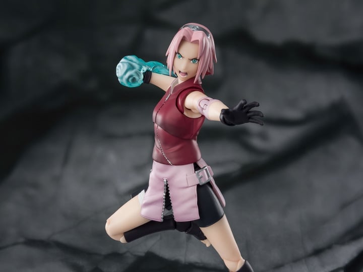 Naruto: Shippuden S.H.Figuarts Sakura Haruno (Inheritor of Tsunade's Indominable Will) Action Figure Gallery Image 1