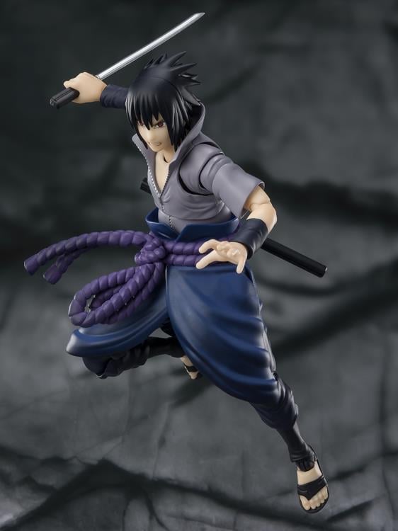Naruto: Shippuden S.H.Figuarts Sasuke Uchiha (He Who Bears All Hatred) Action Figure Gallery Image 7