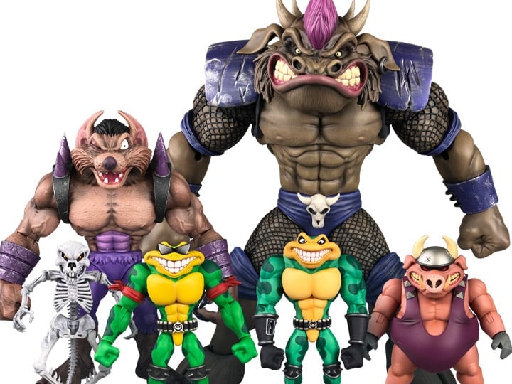 Battletoads Wave 1 Set of 6 Figures Gallery Image 1